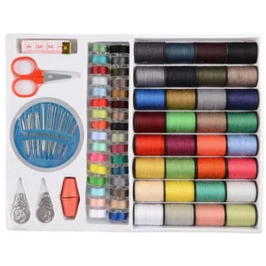 64Spools Sewing Kit with Assorted Threads