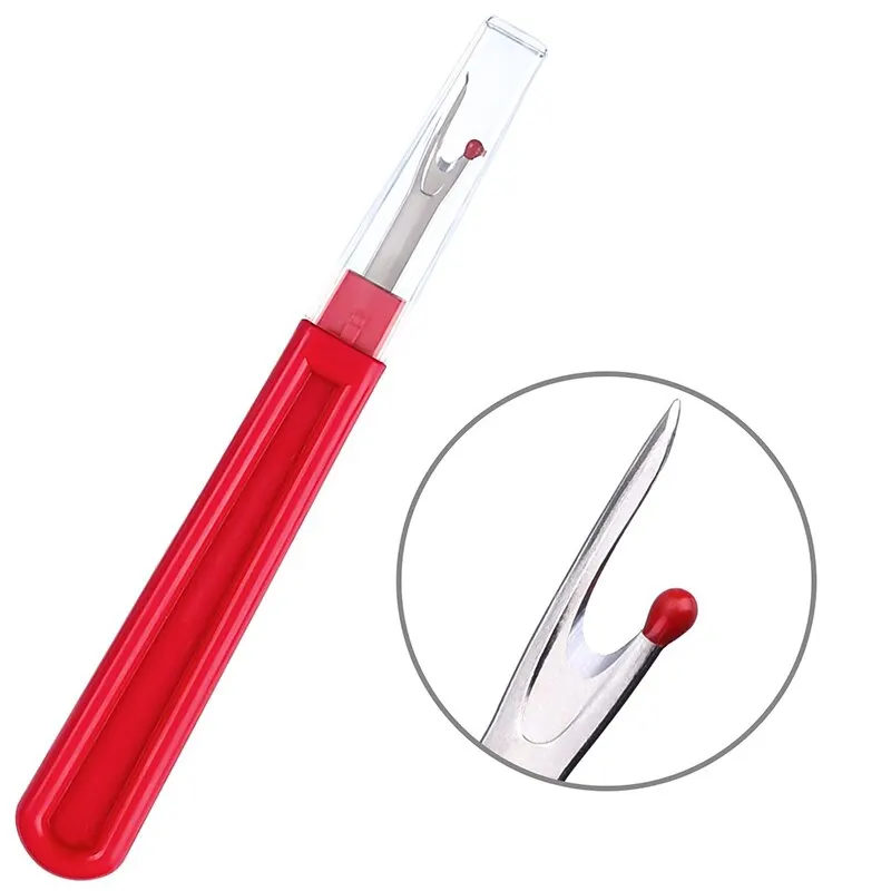 Sewing Kit: 4Pcs Seam Ripper Set with Scissors - Image 4