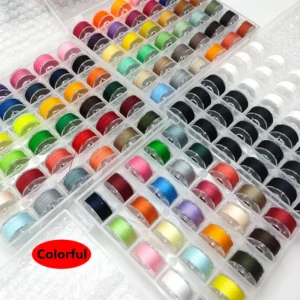 25 Colors Sewing Kit with Bobbins and Storage Box