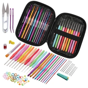 Sewing Kit: Crochet Hooks, Needles & Accessories