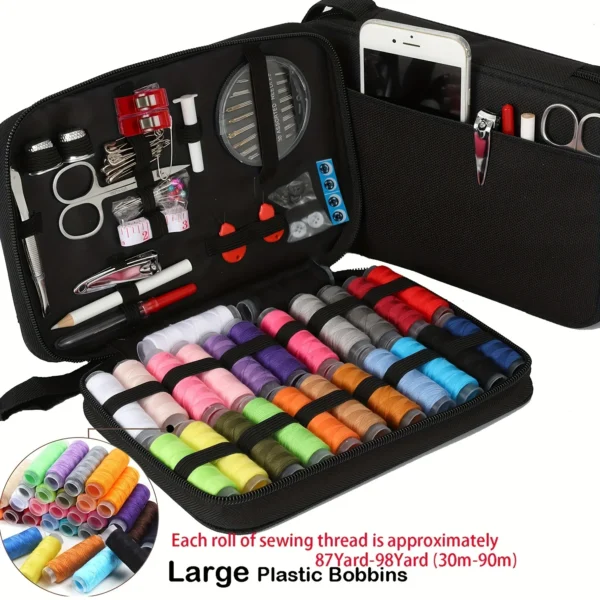 Sewing Kit with 24-Color Threads for Small Fixes - Image 10
